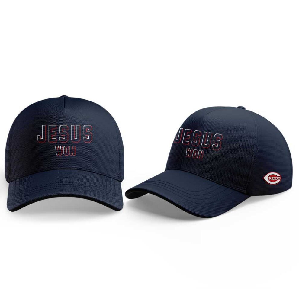 C Reds 2026 Jesus Won Hoodie