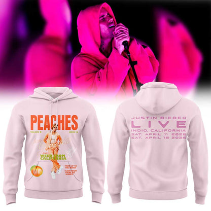 Justin Bieber Coachella 2026 Collection Hoodie V4