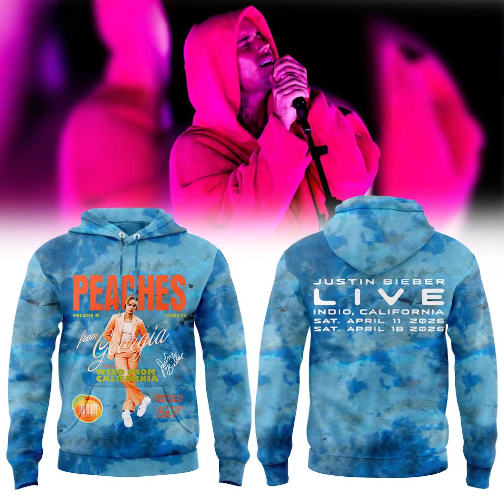 Justin Bieber Coachella 2026 Collection Hoodie V3