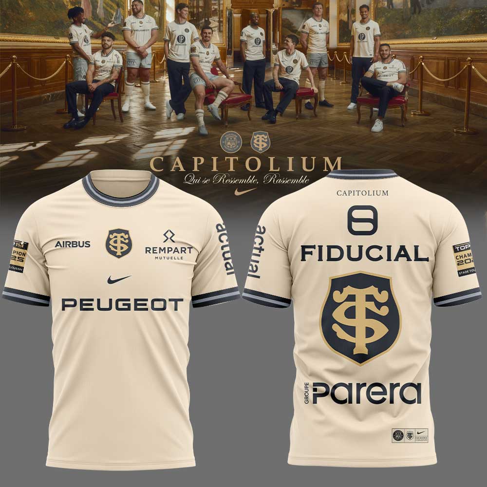 Stade Toulousain Rugby Maillot Homme Capitolium 2026 Shirt