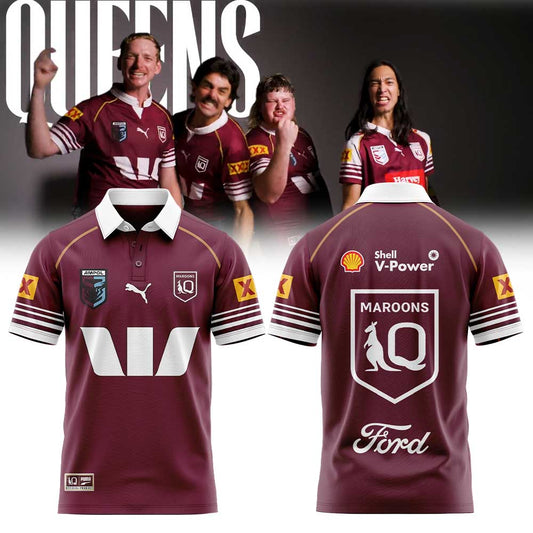 Queensland Maroons 2026 Uniform Polo