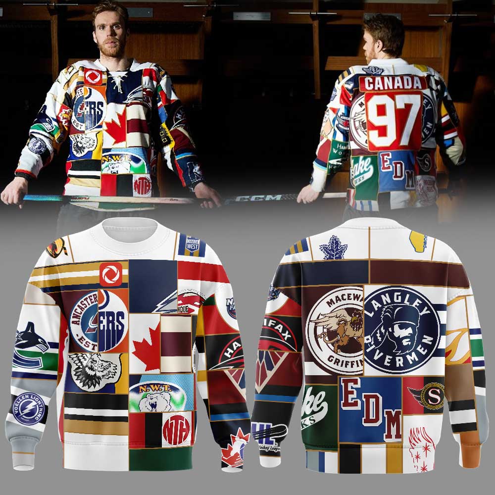 Rogers and McDavid unveil The Great Canadian Sweatshirt