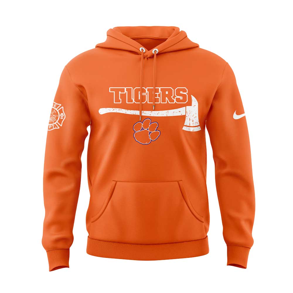 Clemson Firefighter Application Day Combo Hoodie
