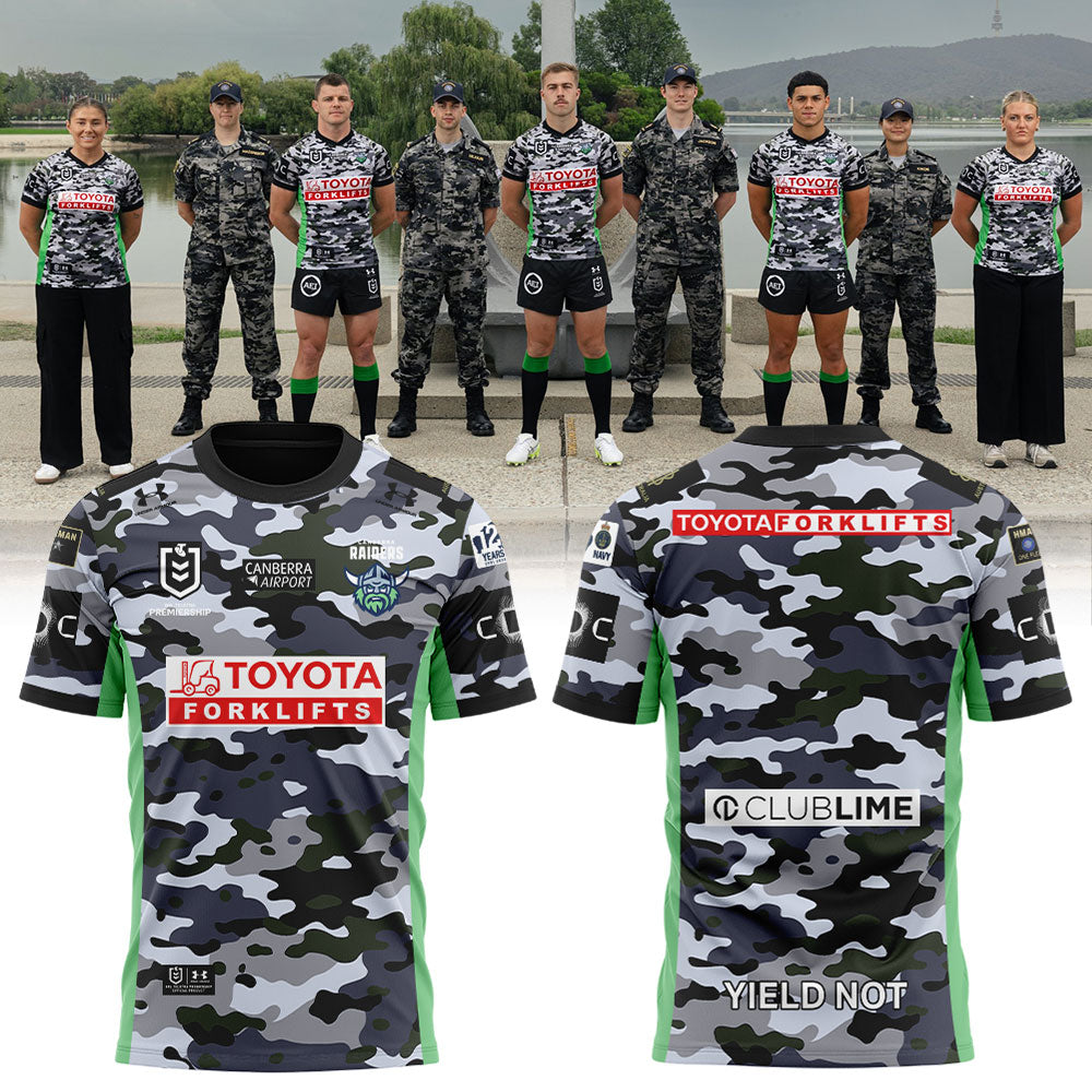 Canberra Raiders ANZAC Round and the commemoration of the 125th Anniversary of Australia™s Navy Shirt