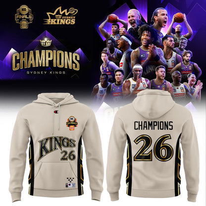 Sydney Kings 2026 NBL Championship Hoodie