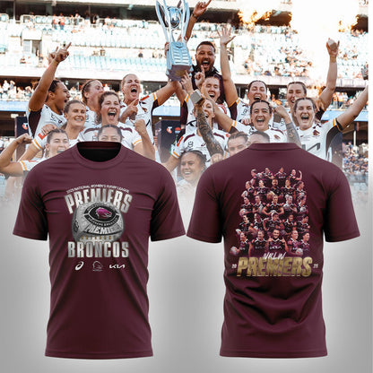 Brisbane Broncos 2025 Womens Premiers Combo Shirt