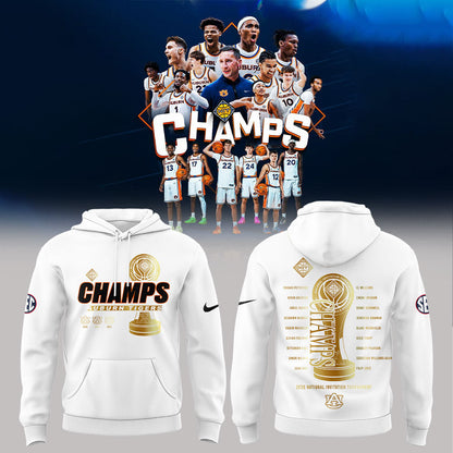 Auburn Men™s Basketball 2026 National Invitation Tournament Champions Hoodie