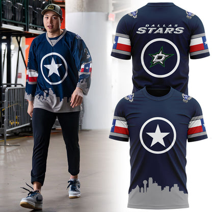 Dallas Stars outfit Police Shirt 2026
