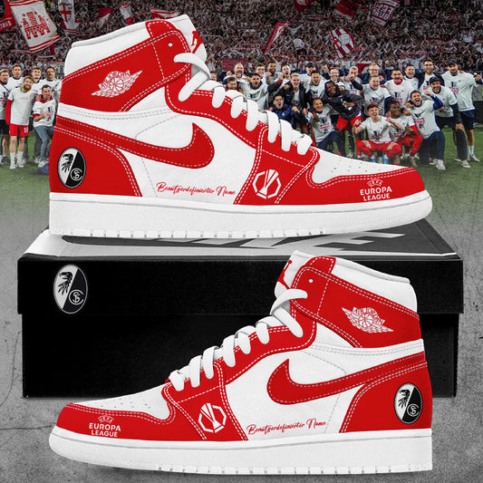 SC Freiburg UEFA Europa League 2026 Custom Name Shoes