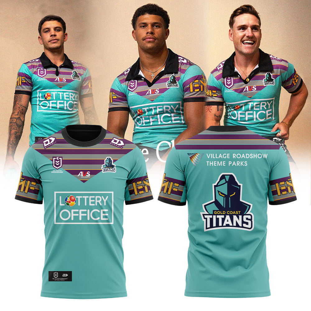 Gold Coast Titans 2026 Chargers Heritage Shirt