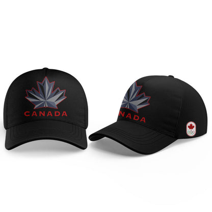 Hockey Canada New Uniforms for 2026 Winter Olympics Combo Black Hoodie
