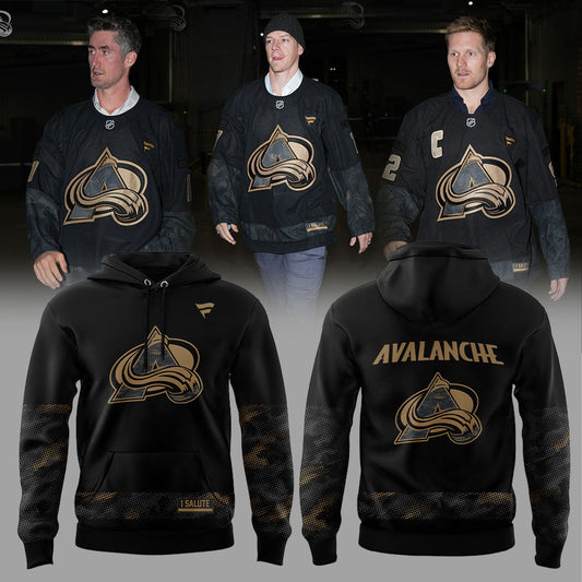 Colorado Avalanche Military Appreciation Night 2025 Combo Hoodie