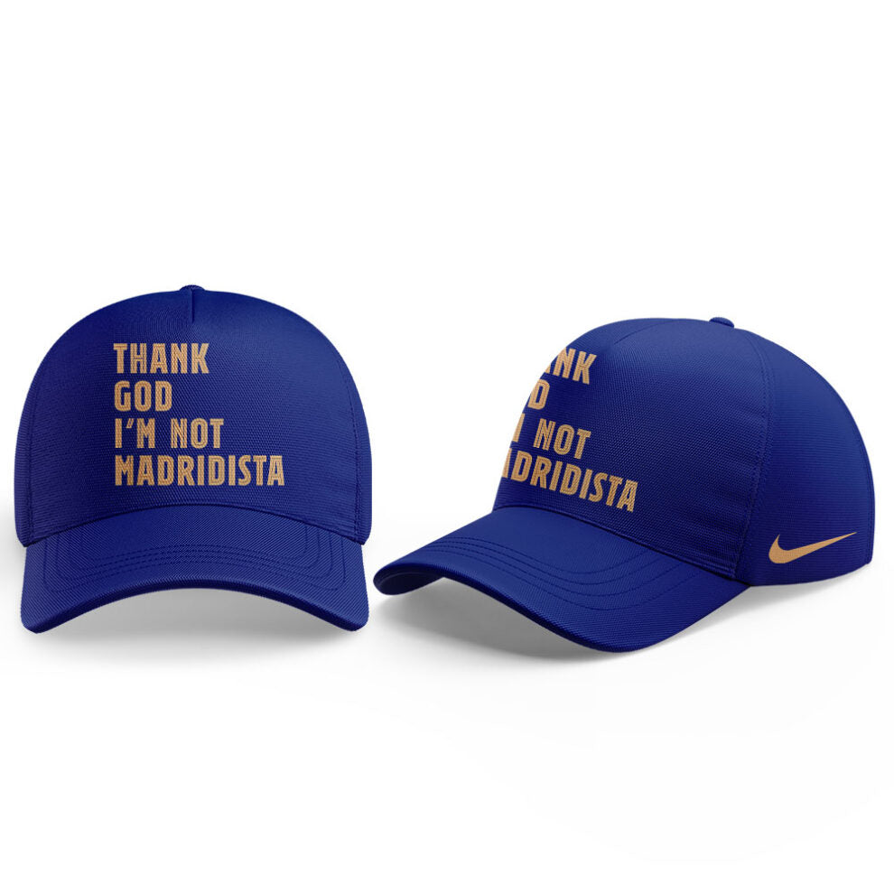 FC Barcelona THANK GOD I’M NOT MADRIDISTA Shirt