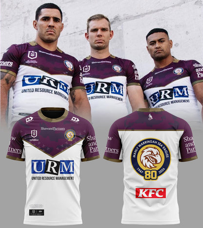 Manly Warringah Sea Eagles ANZAC Round Jersey 2026 Shirt