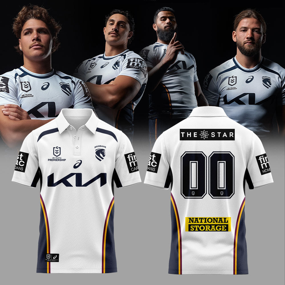 B Broncos 2026 Men™s ˜06 Heritage Polo Custom Number