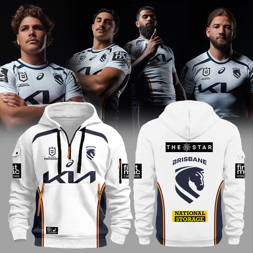 B Broncos 2026 Men™s ˜06 Heritage Zip 1/4 Hoodie