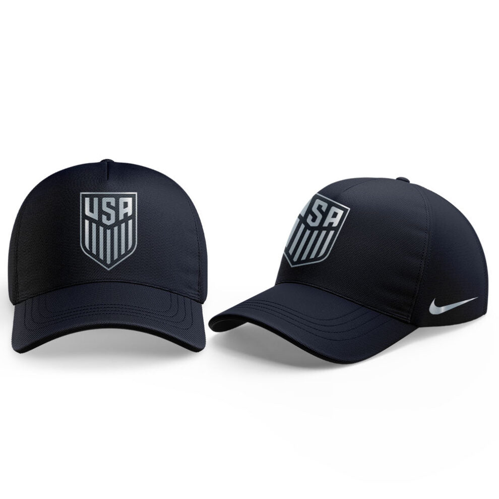 USMNT 2026 Personalized Stripes Match Black Polo Custom Name, Number
