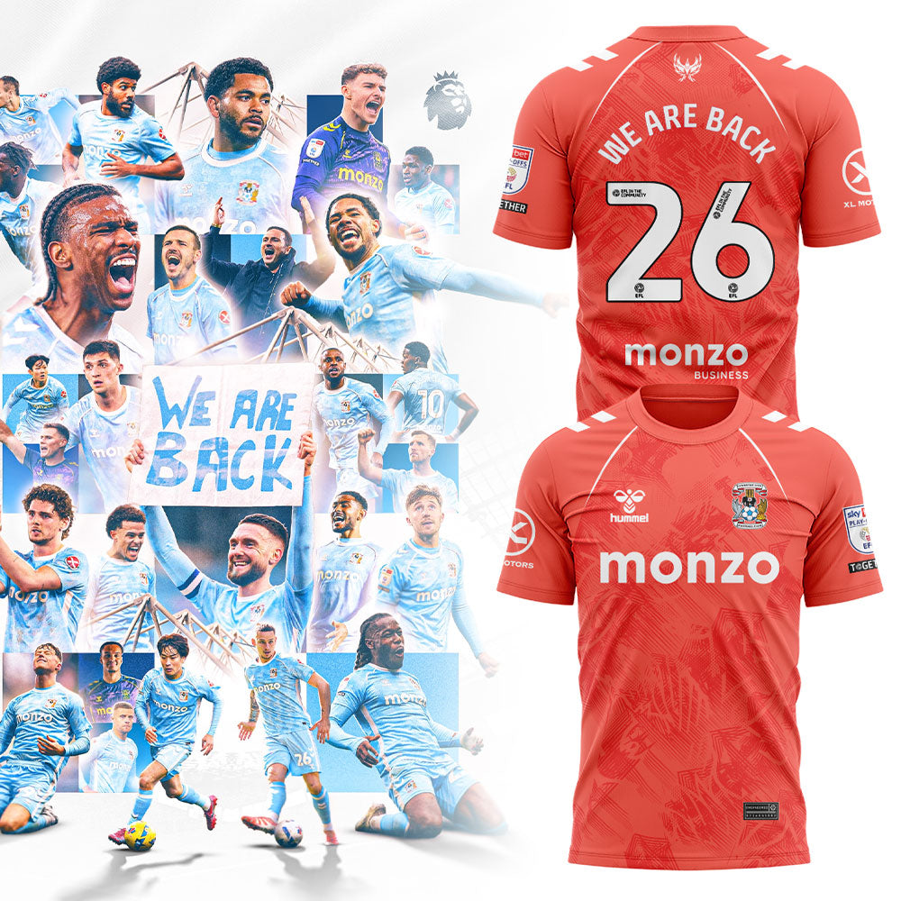 Coventry City WE ARE PREMIER LEAGUE Limited Edition Shirt