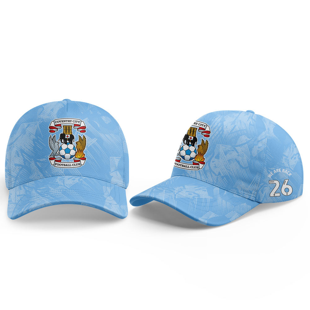 Coventry City WE ARE PREMIER LEAGUE Limited Edition Shirt Blue Signature V2