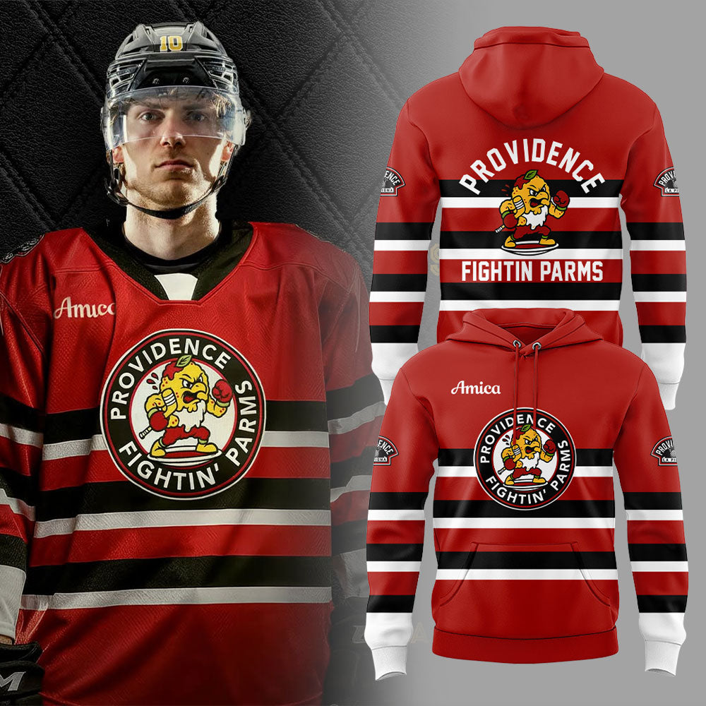 P Bruins Fightin Parms Strike Back Hoodie