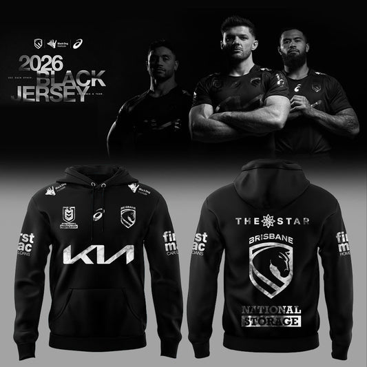 𝐎𝐮𝐫 𝟐𝟎𝟐𝟔 𝐁𝐥𝐚𝐜𝐤 Hoodie Back In Black: Broncos Unveil Bold New Mental Health Round Hoodie