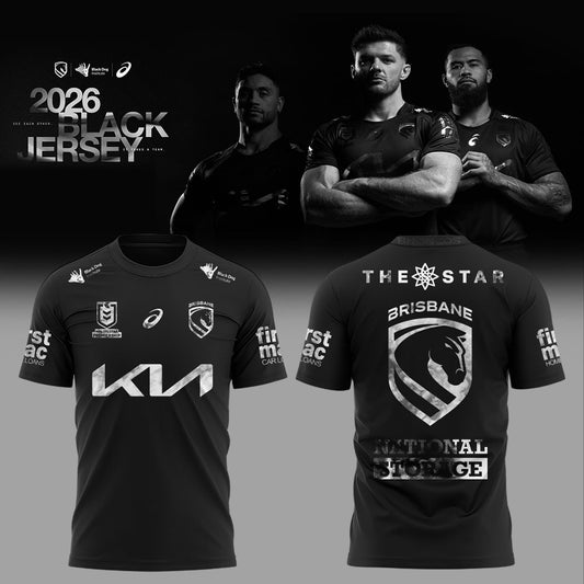 𝐎𝐮𝐫 𝟐𝟎𝟐𝟔 𝐁𝐥𝐚𝐜𝐤 𝐉𝐞𝐫𝐬𝐞𝐲 Back In Black: Broncos Unveil Bold New Mental Health Round Shirt