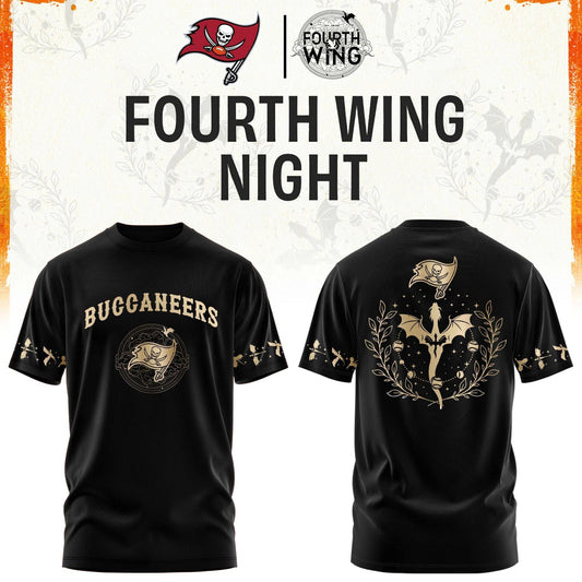 TB Buccaneers Fourth Wings Night Black Shirt