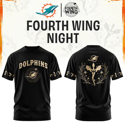 All Team NFL x Fourth Wings Night 2026 Black T-Shirt