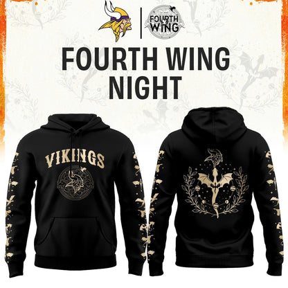 All Team NFL x Fourth Wings Night 2026 Black Hoodie