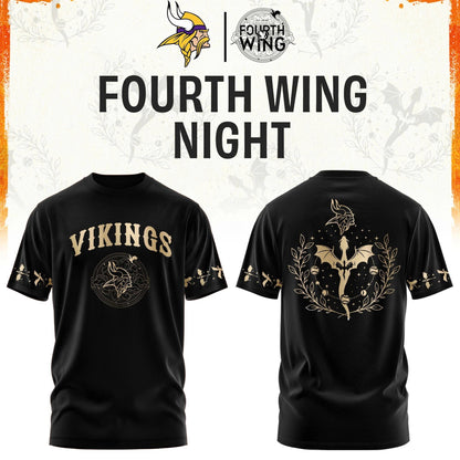 All Team NFL x Fourth Wings Night 2026 Black T-Shirt