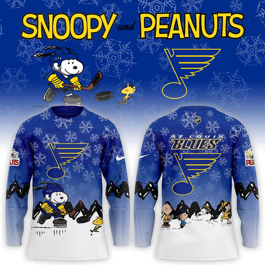 St. Blues x Snoopy and Peanuts Hockey Jersey