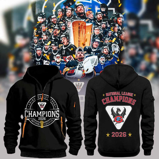 FRIBOURG-GOTTÉRON SCHWEIZER MEISTER 2020 NATIONAL LEAGUE Hoodie Black