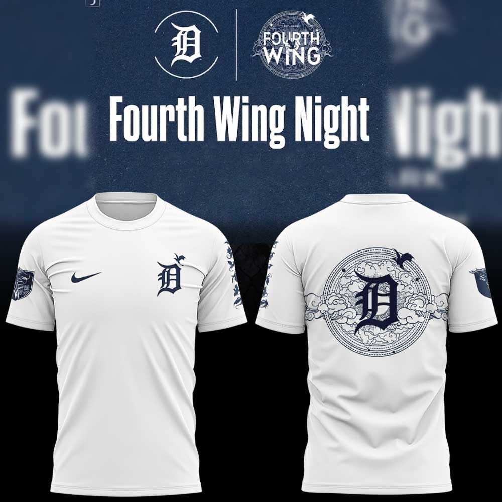 Detroit Tigers Fourth Wing Night 2026 Shirt