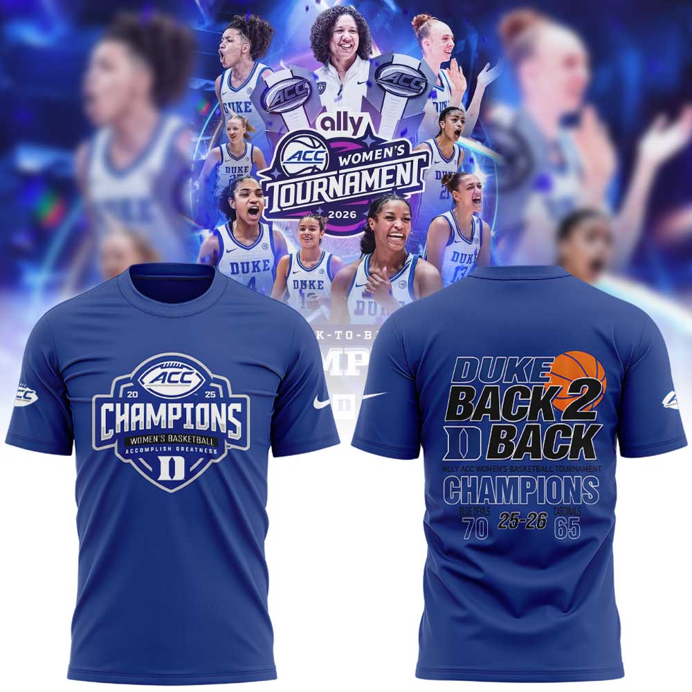 Duke Women™s Basketball 2026 ACC Women™s Tournament Championship Shirt