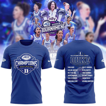 Duke Women™s Basketball 2026 ACC Women™s Tournament Championship V2 Shirt