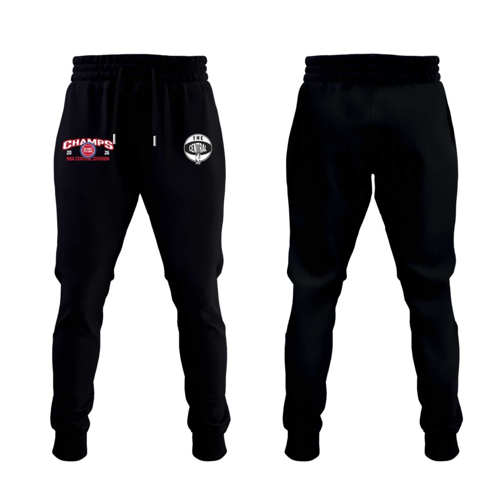 D Pistons First division championship since ’08 calls for some new merch V2 Black Hoodie