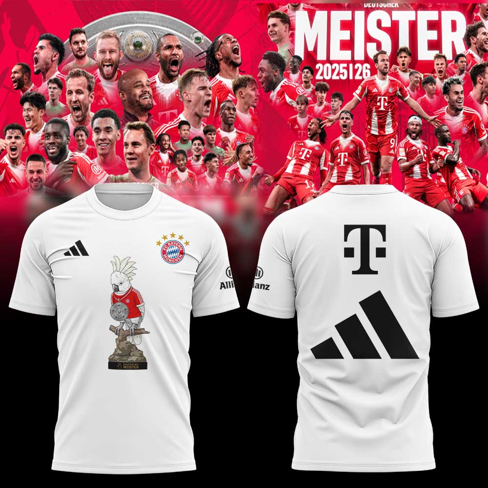 FC Bayern München DEUTSCHER MEISTER 2026 Shirt