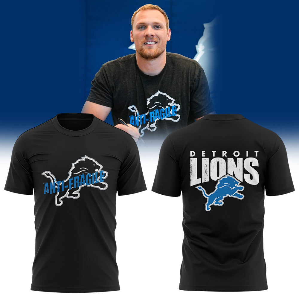 D Lions x Jack Campbell Our All-Pro linebacker Shirt Black