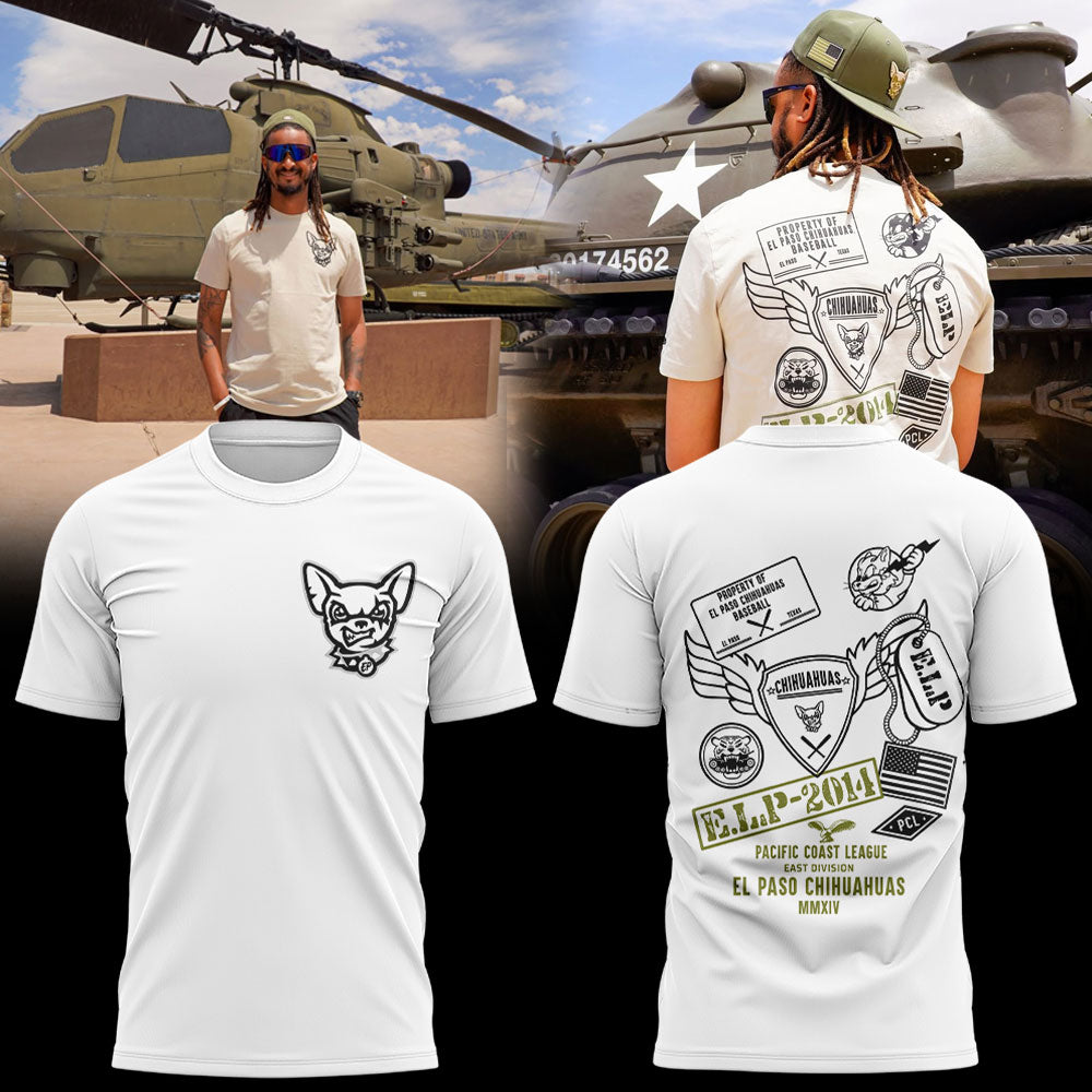 ElP Chihuahuas Armed Forces Night 2026 Shirt