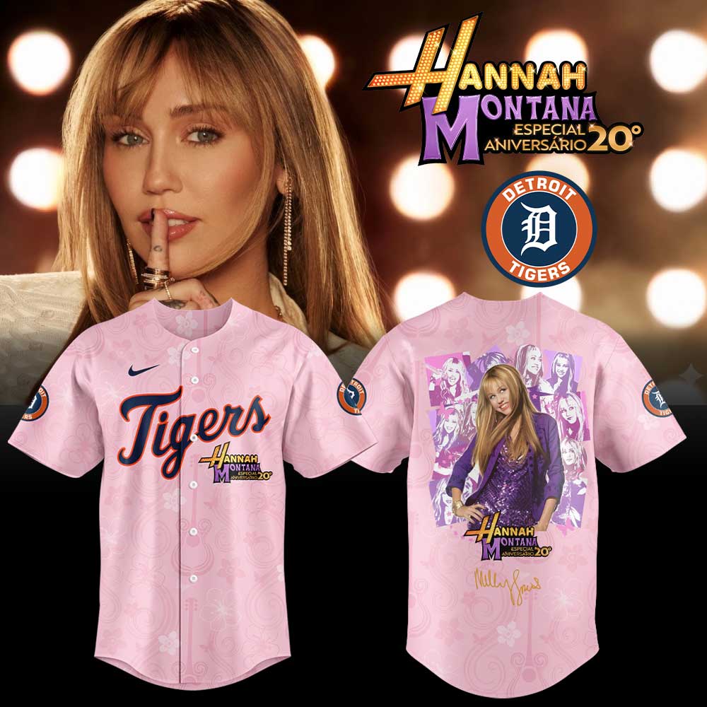 D Tigers The Hannah Montana 20th Anniversary Signature Jersey