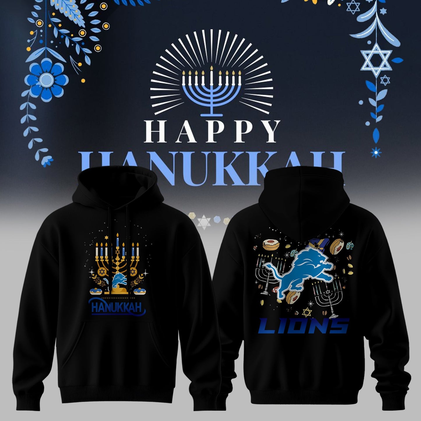 Detroit Lions X Hanukkah Just Got Better ðŸ•Ž