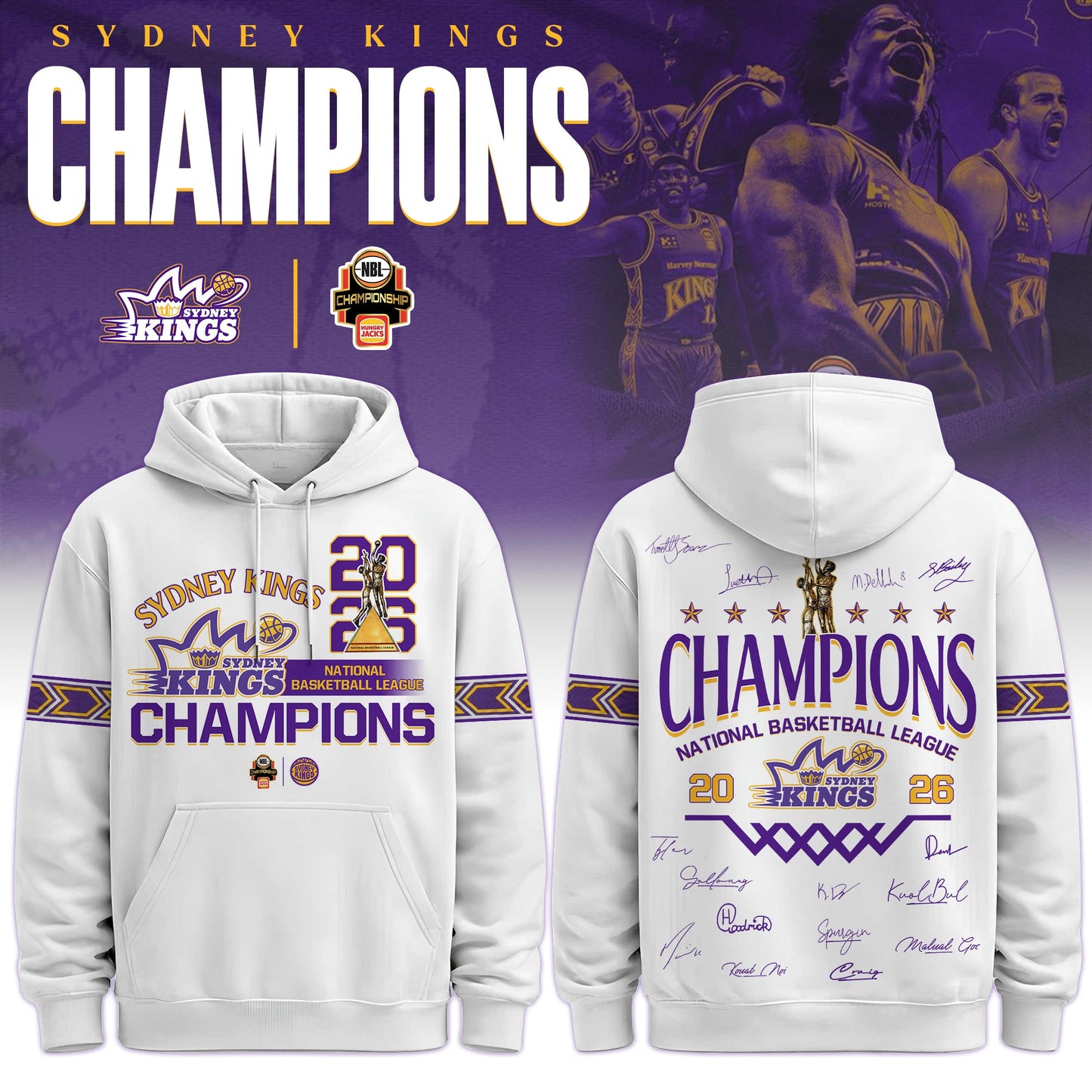 Sydney Kings 2026 NBL Championship Hoodie