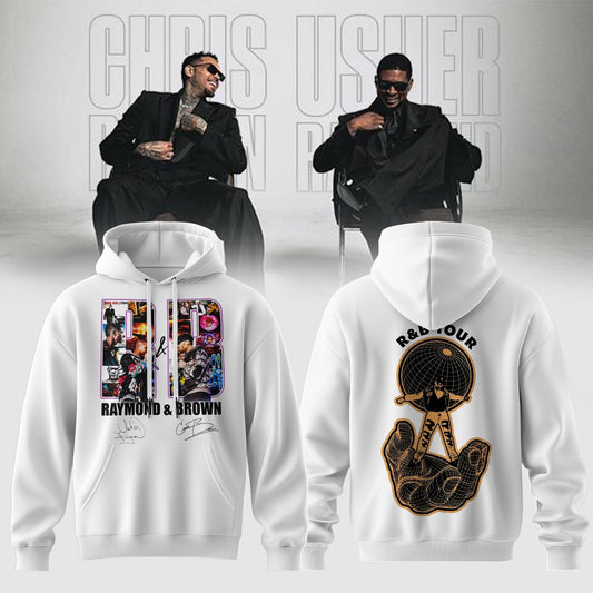 Chris Brown and Usher – The R&B Tour Edition Hoodie