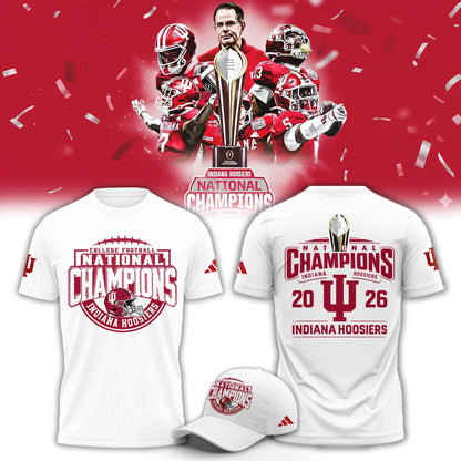 Indiana Hoosiers National Champions 2025/26 T-Shirt