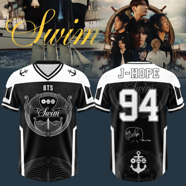 BTS “ Swim Arirang Album Mixed Mesh Jersey