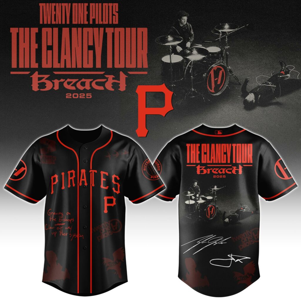 Baseball x Twenty One Pilots The Clancy World Tour Jersey