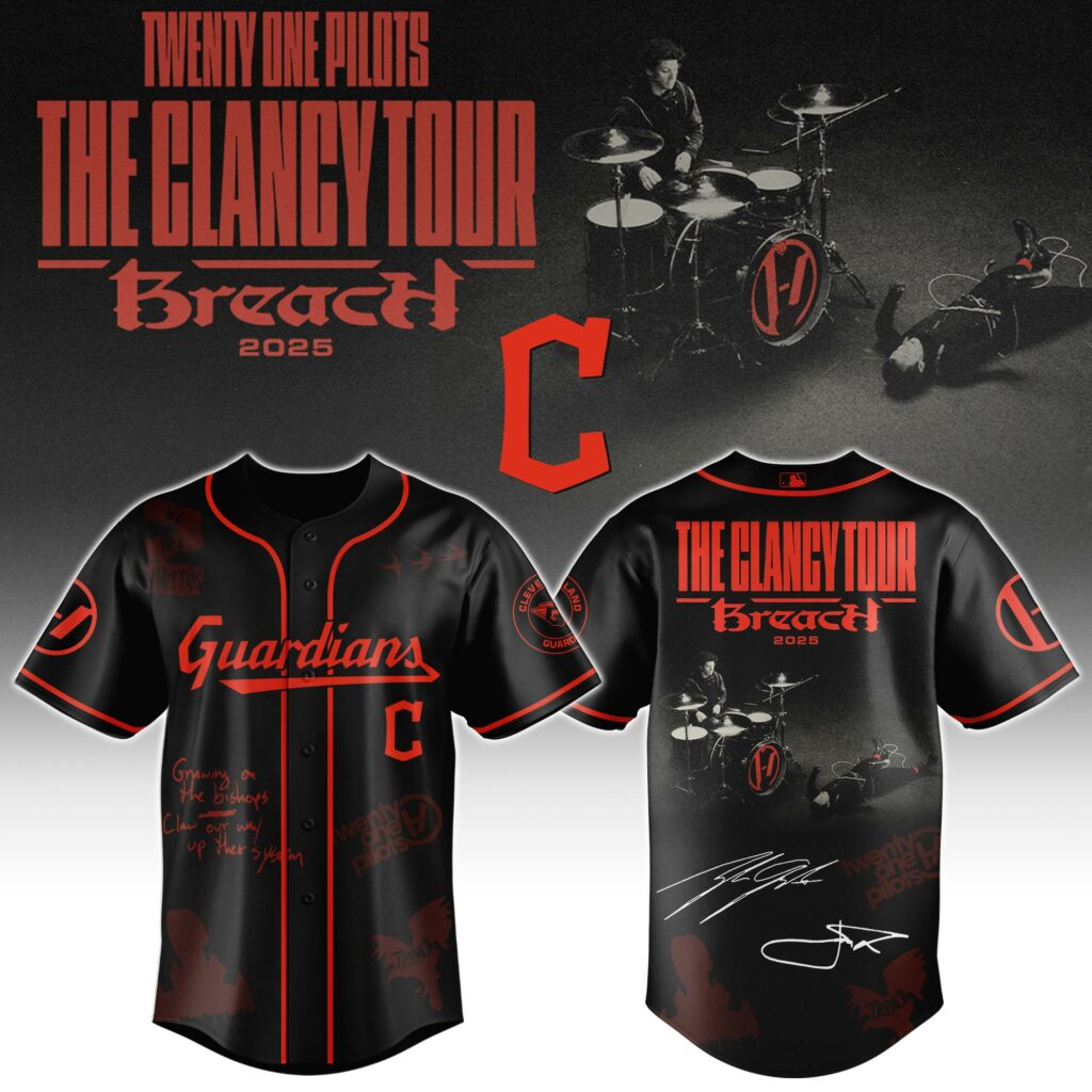 Baseball x Twenty One Pilots The Clancy World Tour Jersey