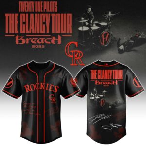 Baseball x Twenty One Pilots The Clancy World Tour Jersey