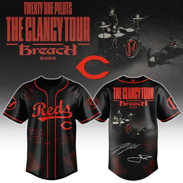 Baseball x Twenty One Pilots The Clancy World Tour Jersey