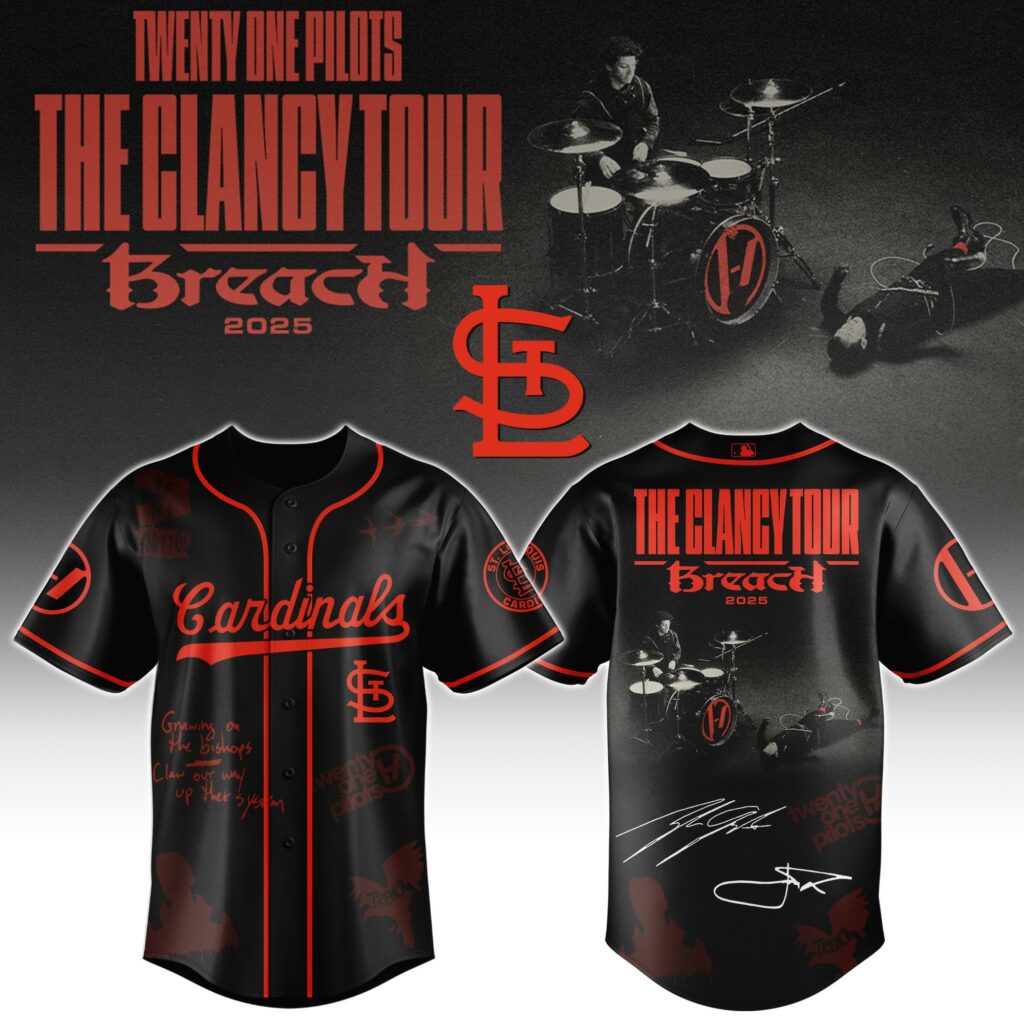 Baseball x Twenty One Pilots The Clancy World Tour Jersey